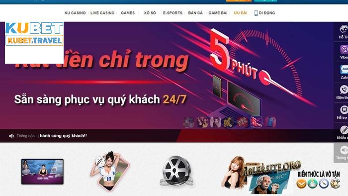 Giao diện chơi game trực quan và hỗ trợ người chơi đa ngôn ngữ